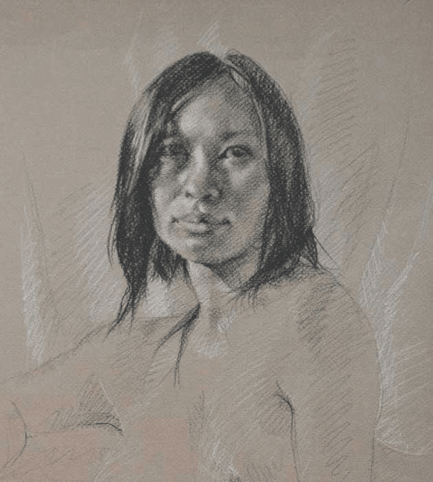 Cheryl Drawing Face by Jocelyn Ball-Hansen